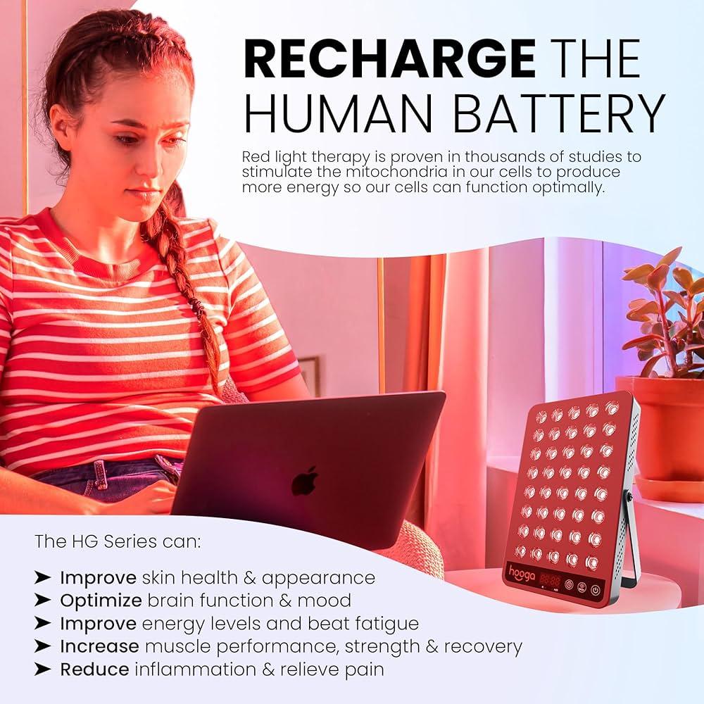 The LumeBox's sleek design and robust build quality during initial setup for red light therapy.