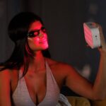 Important LumeBox safety precautions for red light therapy use, including eye protection and skin sensitivity